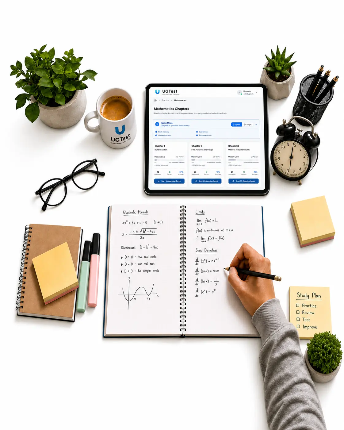 UGTest Platform Mockup